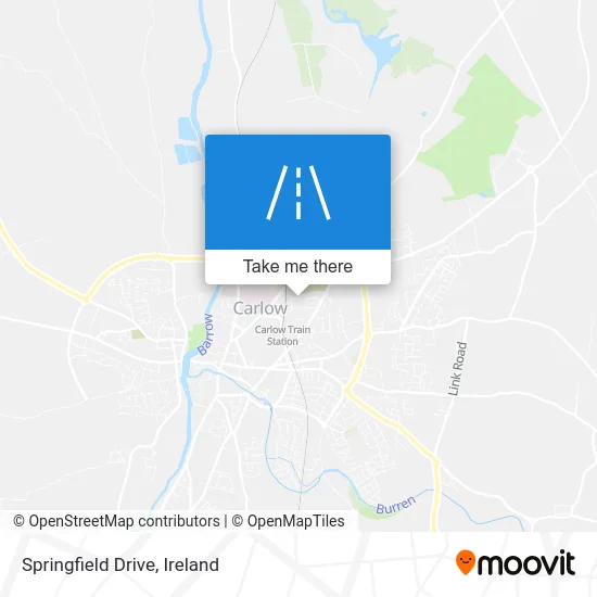 Springfield Drive map