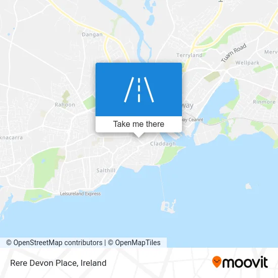 Rere Devon Place map