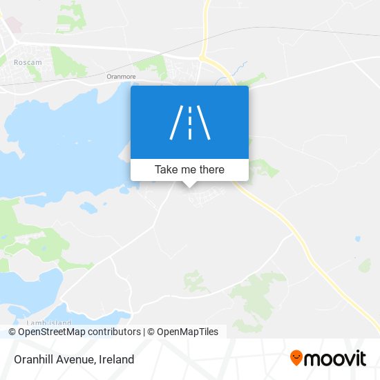 Oranhill Avenue map