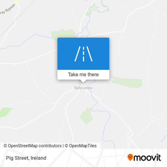 Pig Street map