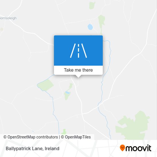 Ballypatrick Lane map