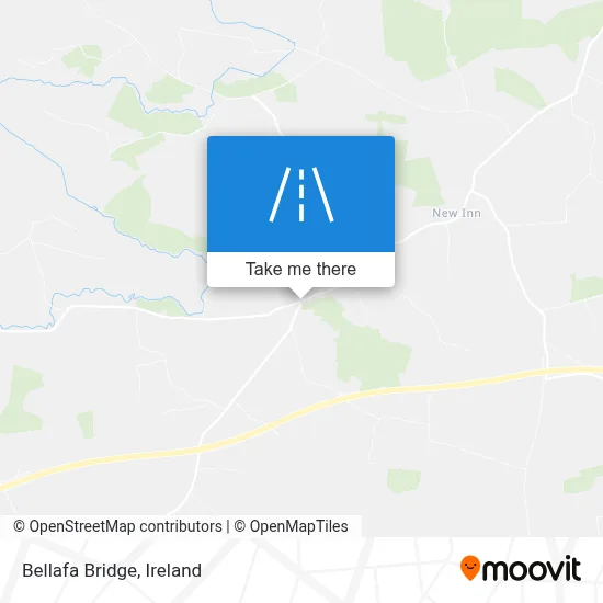 Bellafa Bridge map