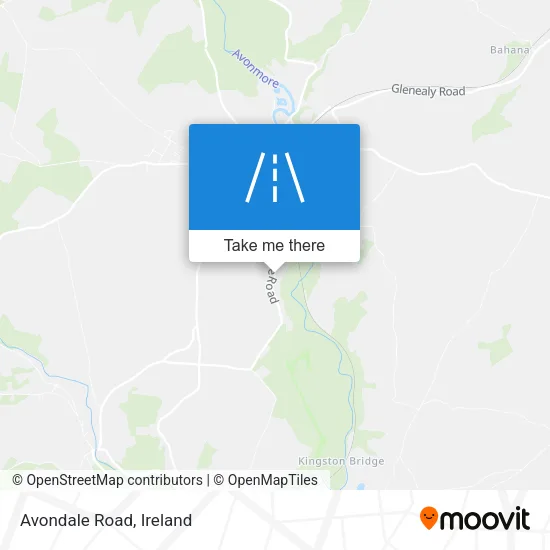 Avondale Road map