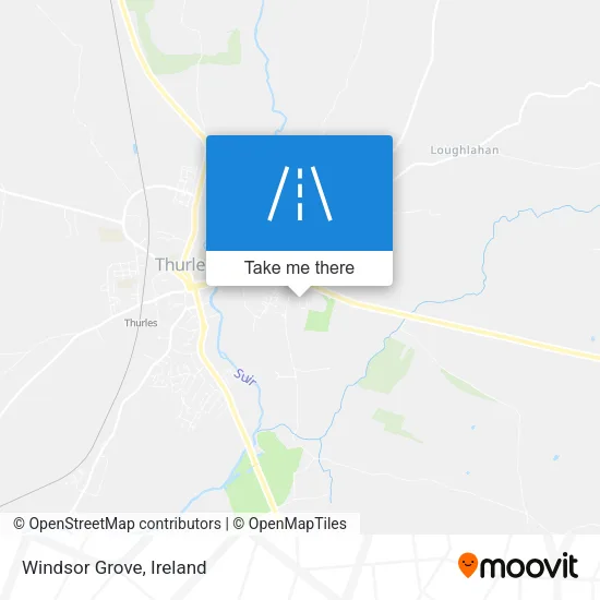 Windsor Grove map