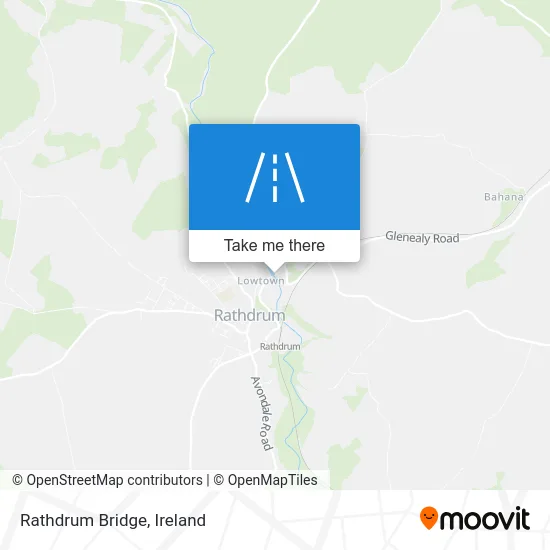 Rathdrum Bridge map