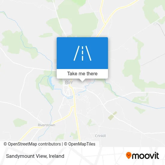 Sandymount View map
