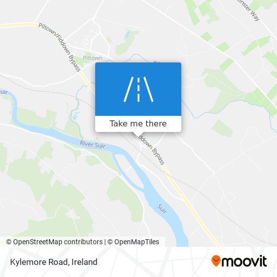 Kylemore Road map