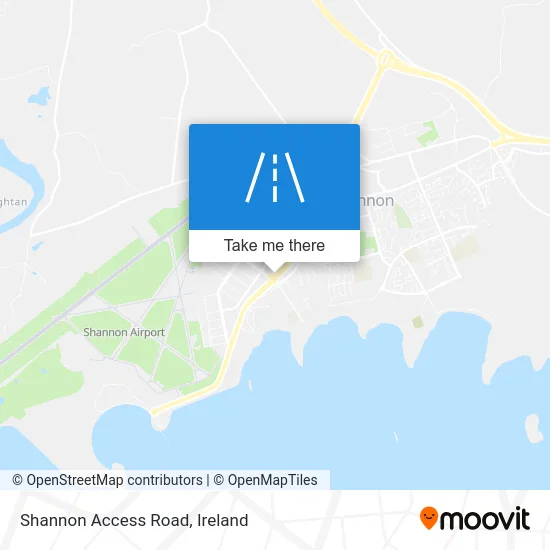 Shannon Access Road map