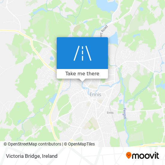 Victoria Bridge map