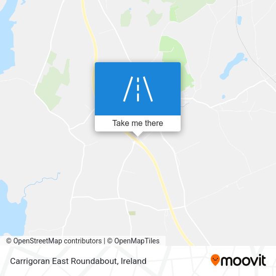 Carrigoran East Roundabout map