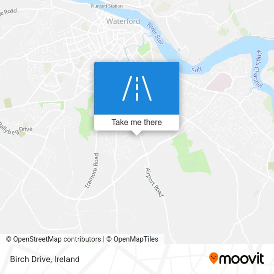 Birch Drive map