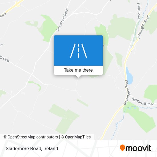 Slademore Road map