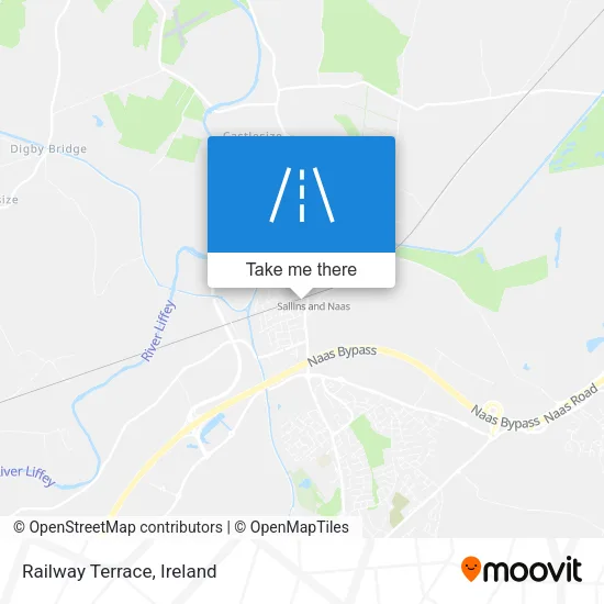 Railway Terrace map