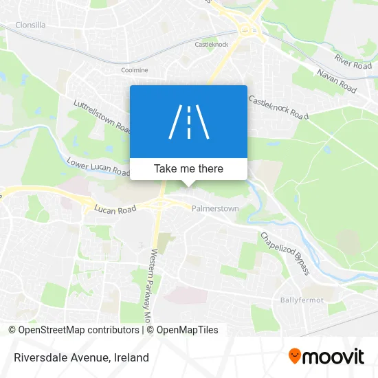 Riversdale Avenue map