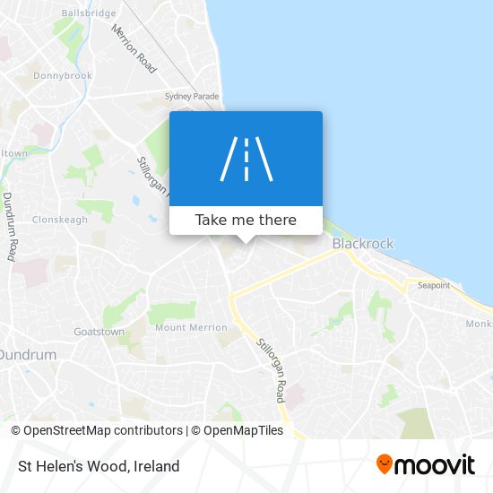 St Helen's Wood map