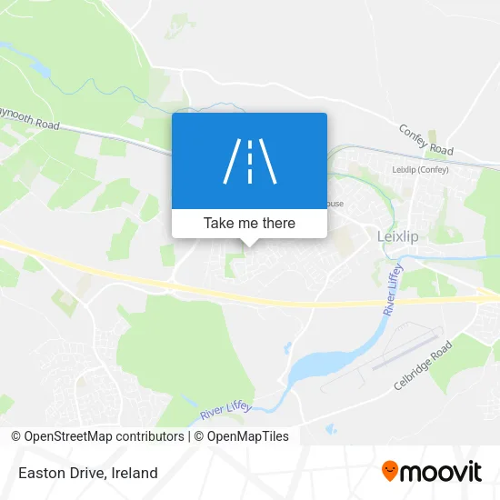 Easton Drive map
