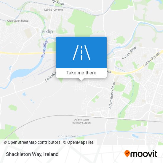 Shackleton Way map