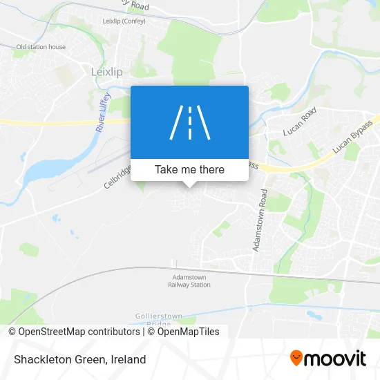 Shackleton Green map