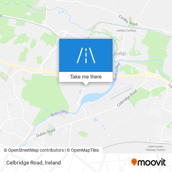 Celbridge Road map