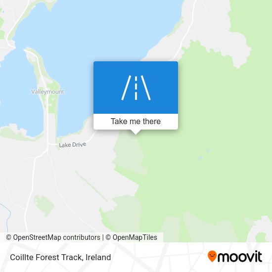 Coillte Forest Track map