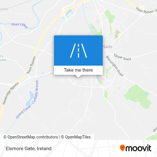 Elsmore Gate map