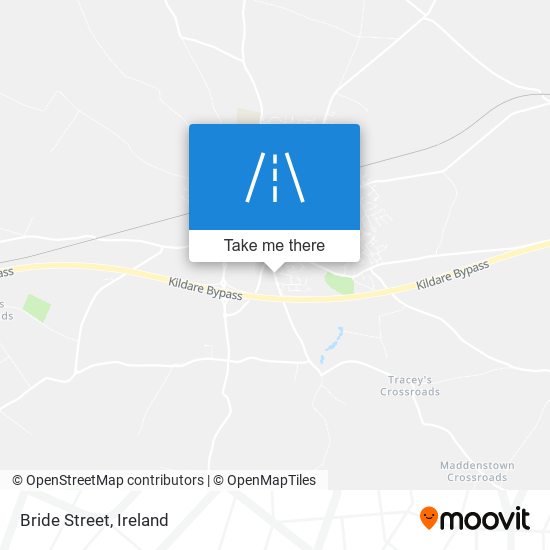 Bride Street map