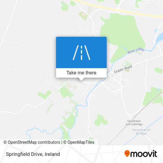 Springfield Drive map