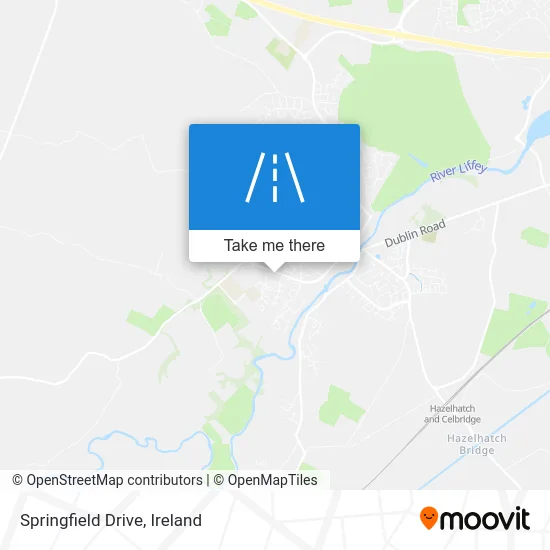 Springfield Drive map