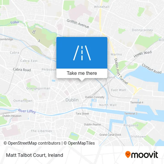 Matt Talbot Court map