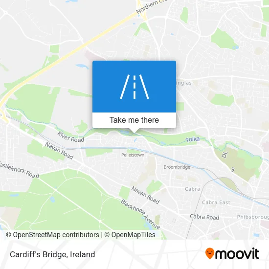 Cardiff's Bridge map
