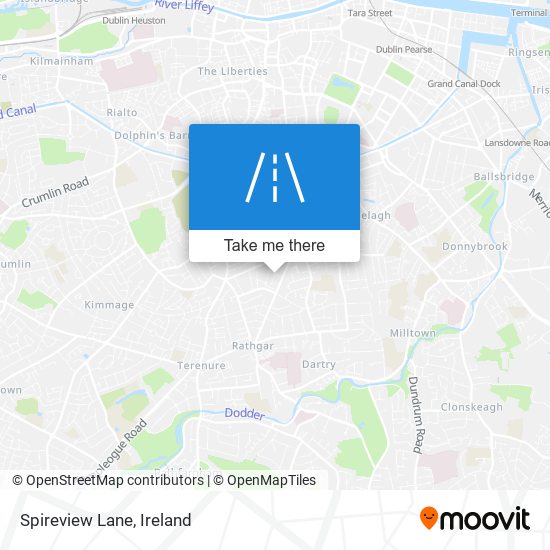 Spireview Lane map