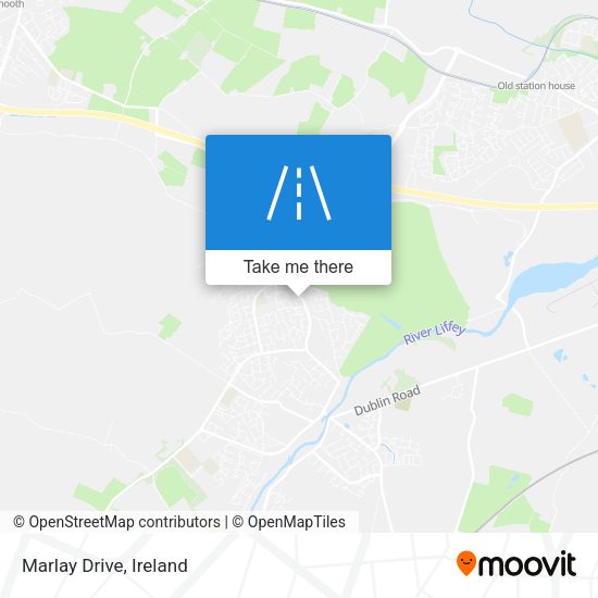 Marlay Drive map