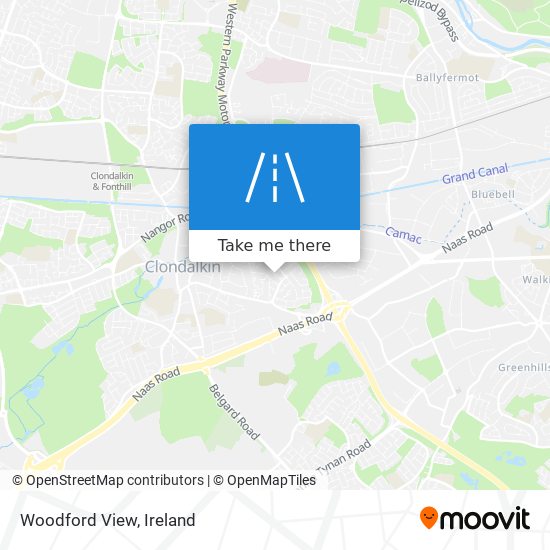 Woodford View map