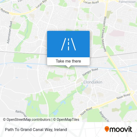 Path To Grand Canal Way map