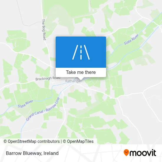 Barrow Blueway map