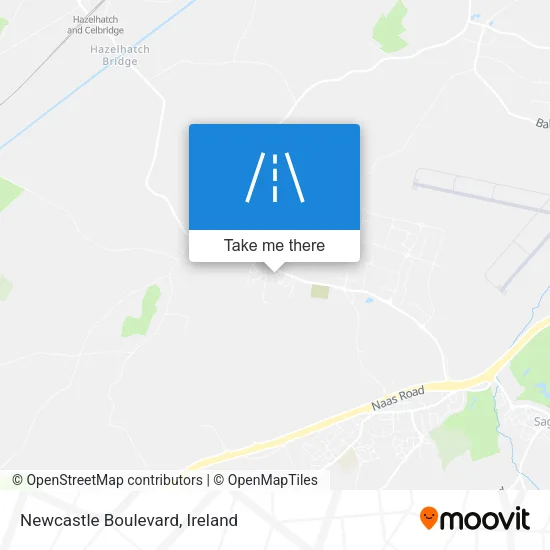 Newcastle Boulevard map