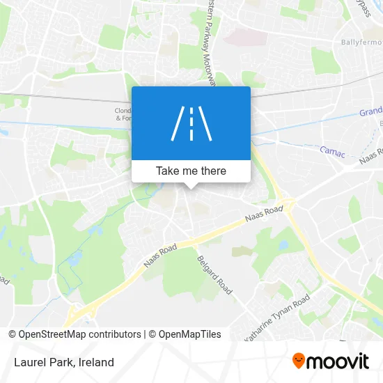 Laurel Park map