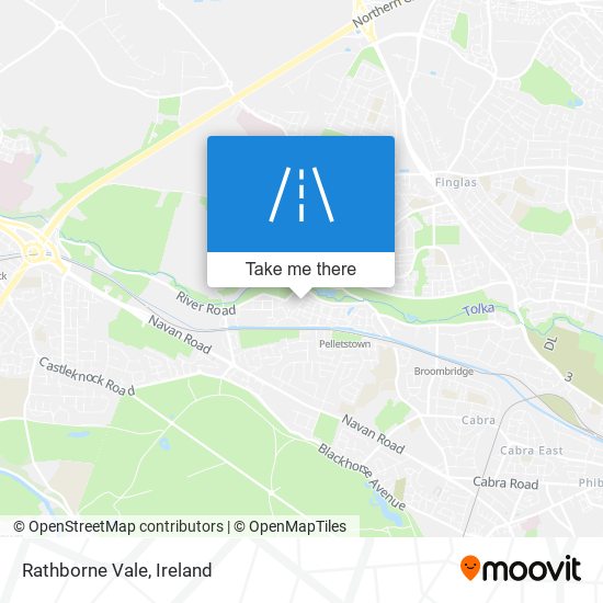 Rathborne Vale map