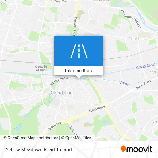 Yellow Meadows Road map