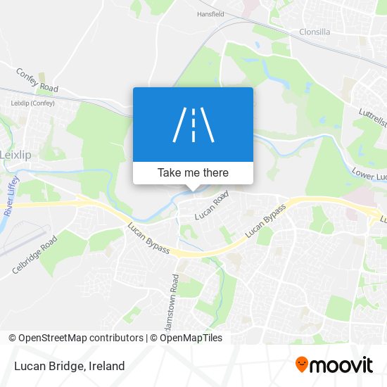 Lucan Bridge map