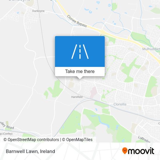 Barnwell Lawn map