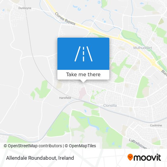 Allendale Roundabout map