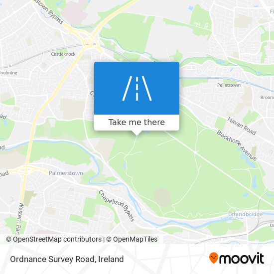 Ordnance Survey Road plan