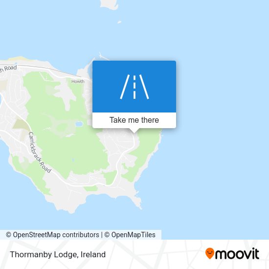 Thormanby Lodge map