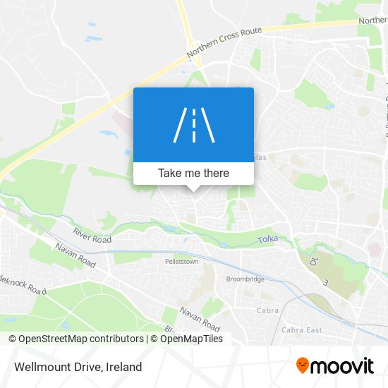 Wellmount Drive map