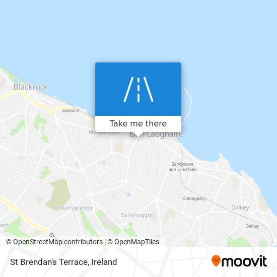 St Brendan's Terrace map