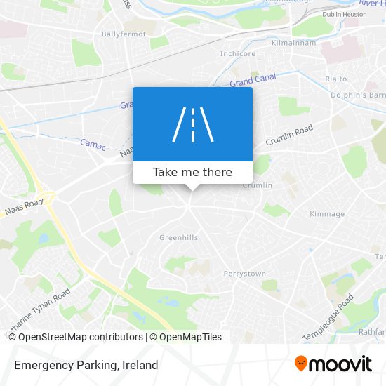 Emergency Parking map