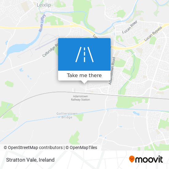Stratton Vale map