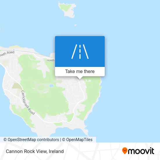 Cannon Rock View map