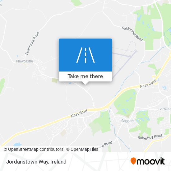 Jordanstown Way map